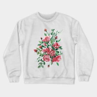 Red Rose Crewneck Sweatshirt